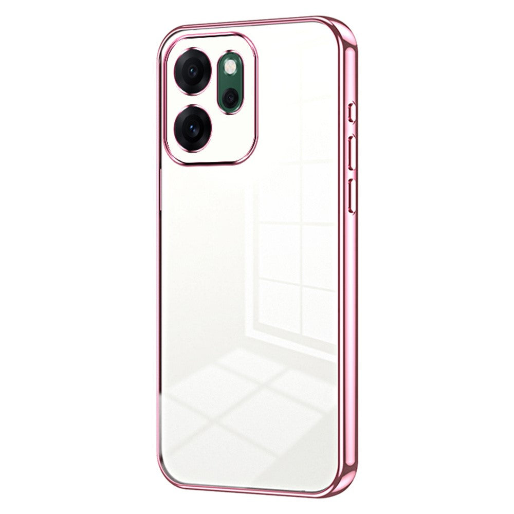 For Oppo Reno14 F 5G Case Electroplating Frame Soft TPU Phone Cover