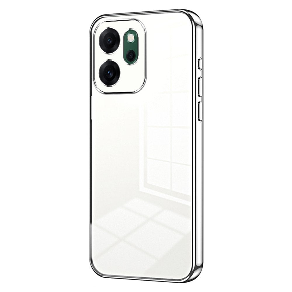 For Oppo Reno14 F 5G Case Electroplating Frame Soft TPU Phone Cover