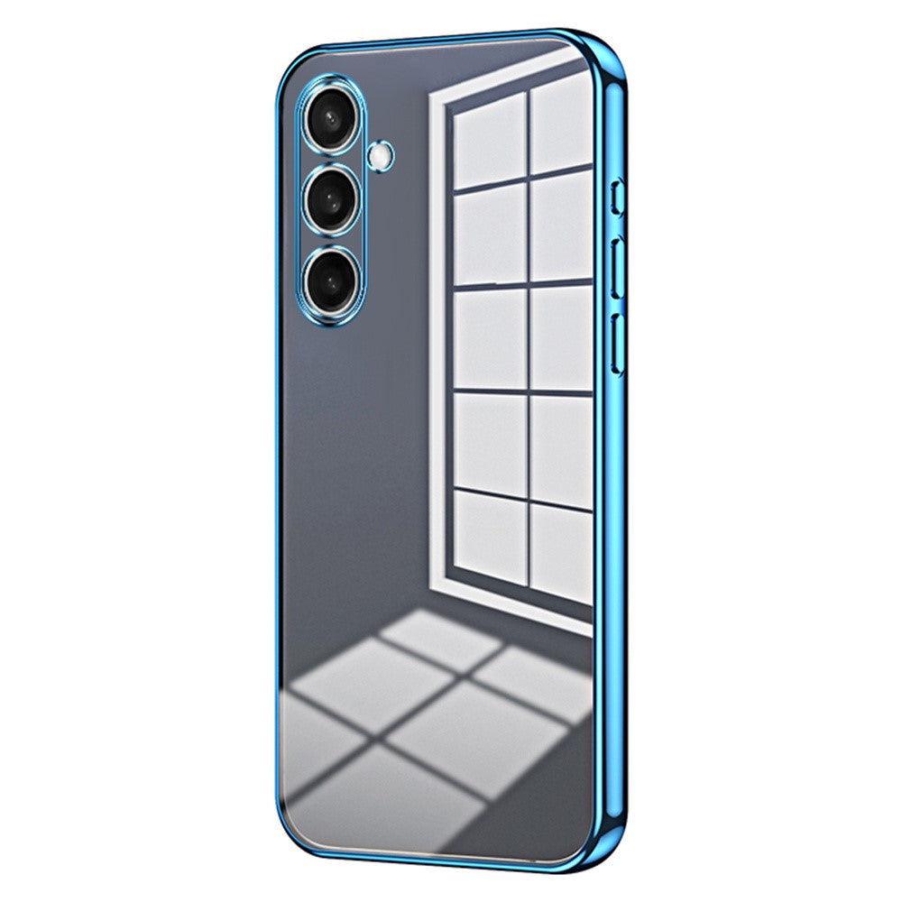For Samsung Galaxy S25 FE Case Electroplating Frame Soft TPU Phone Cover