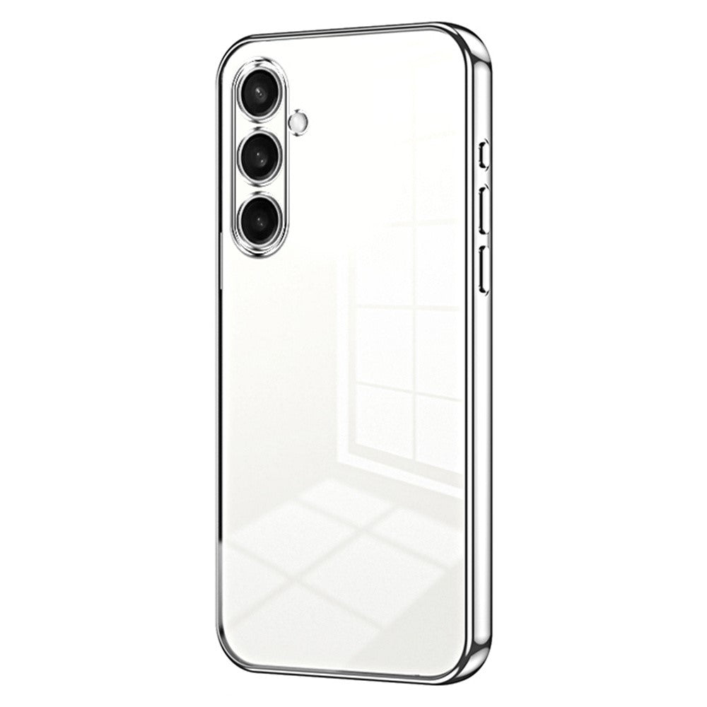 For Samsung Galaxy S25 FE Case Electroplating Frame Soft TPU Phone Cover