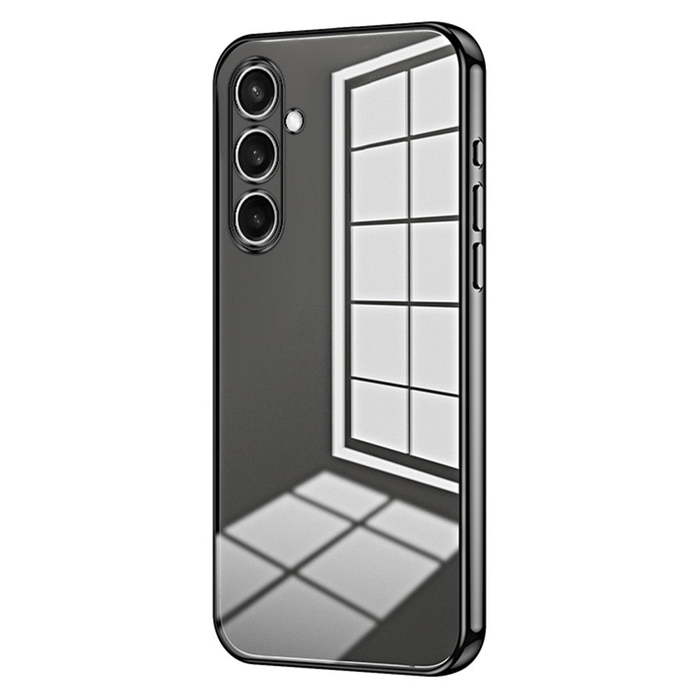 For Samsung Galaxy S25 FE Case Electroplating Frame Soft TPU Phone Cover
