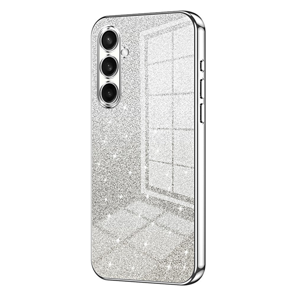 For Samsung Galaxy S25 FE Case Electroplating Gradient Glitter TPU Phone Cover