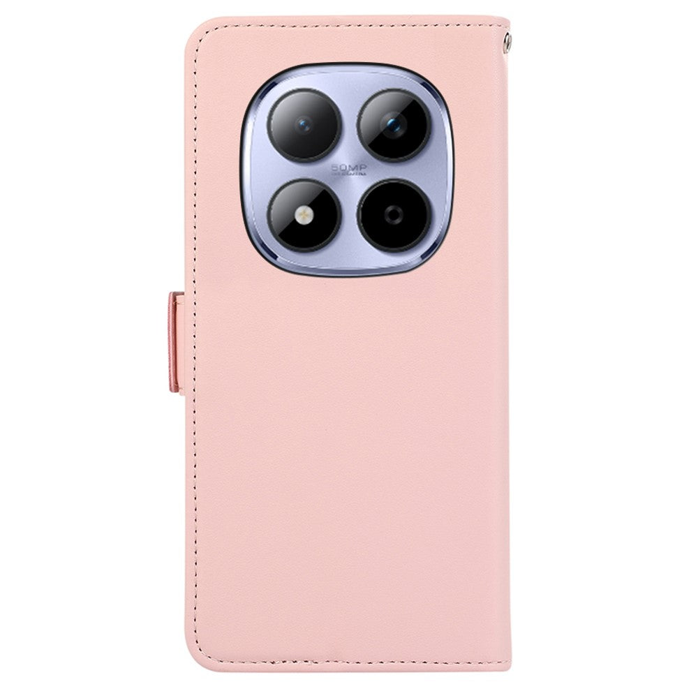 ABEEL For Xiaomi Redmi Note 15 Pro 5G Case Leather Phone Cover with RFID Blocking Wallet