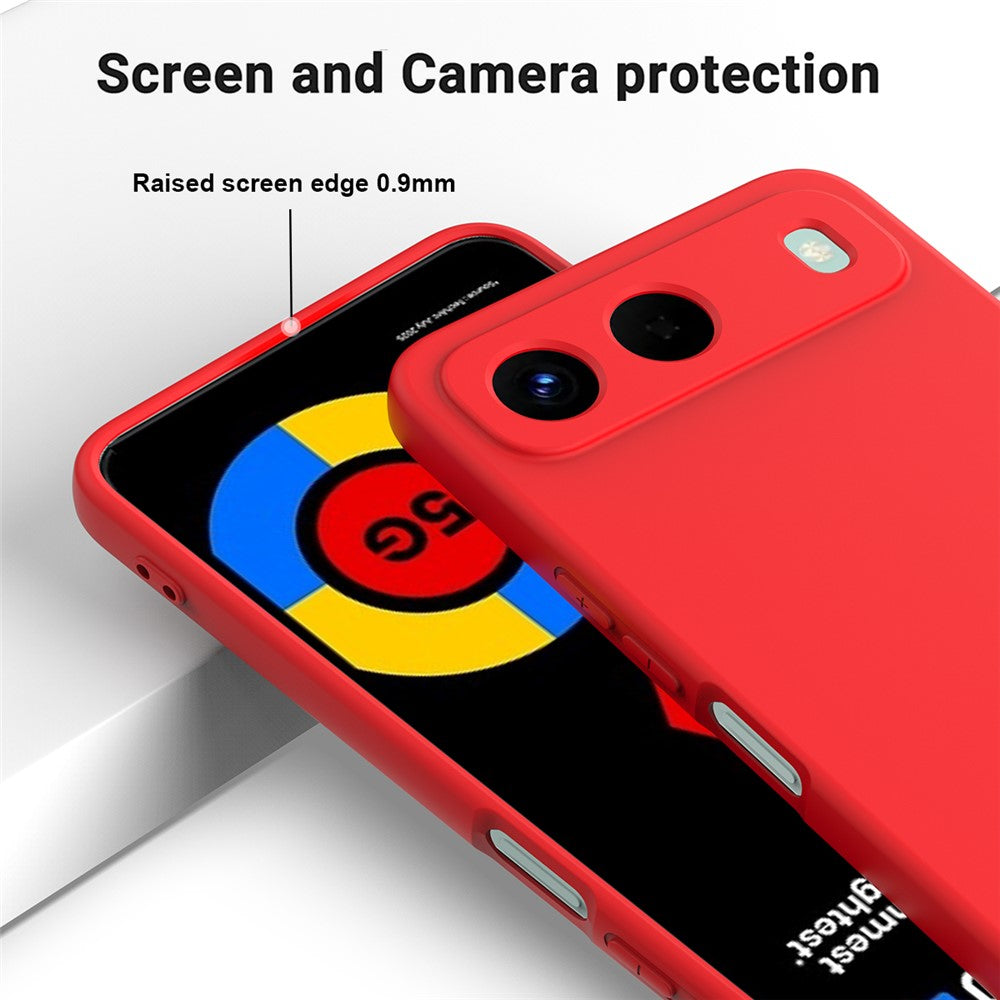 Coque arrière en silicone liquide avec dragonne pour Infinix Hot 60i 5G