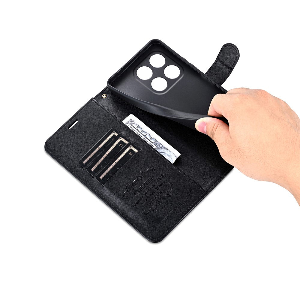 AZNS For Xiaomi 15T Case Anti-Scratch PU Leather Stand Wallet Phone Cover