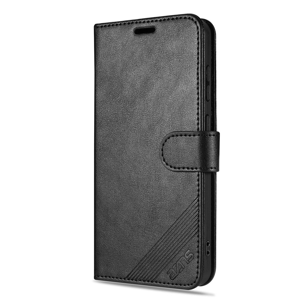 AZNS For Xiaomi 15T Case Anti-Scratch PU Leather Stand Wallet Phone Cover