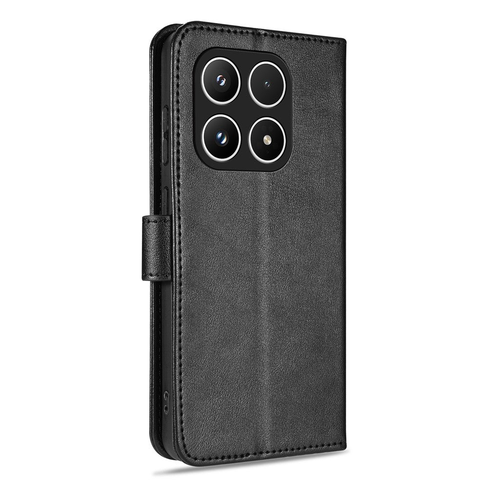 AZNS For Xiaomi 15T Case Anti-Scratch PU Leather Stand Wallet Phone Cover