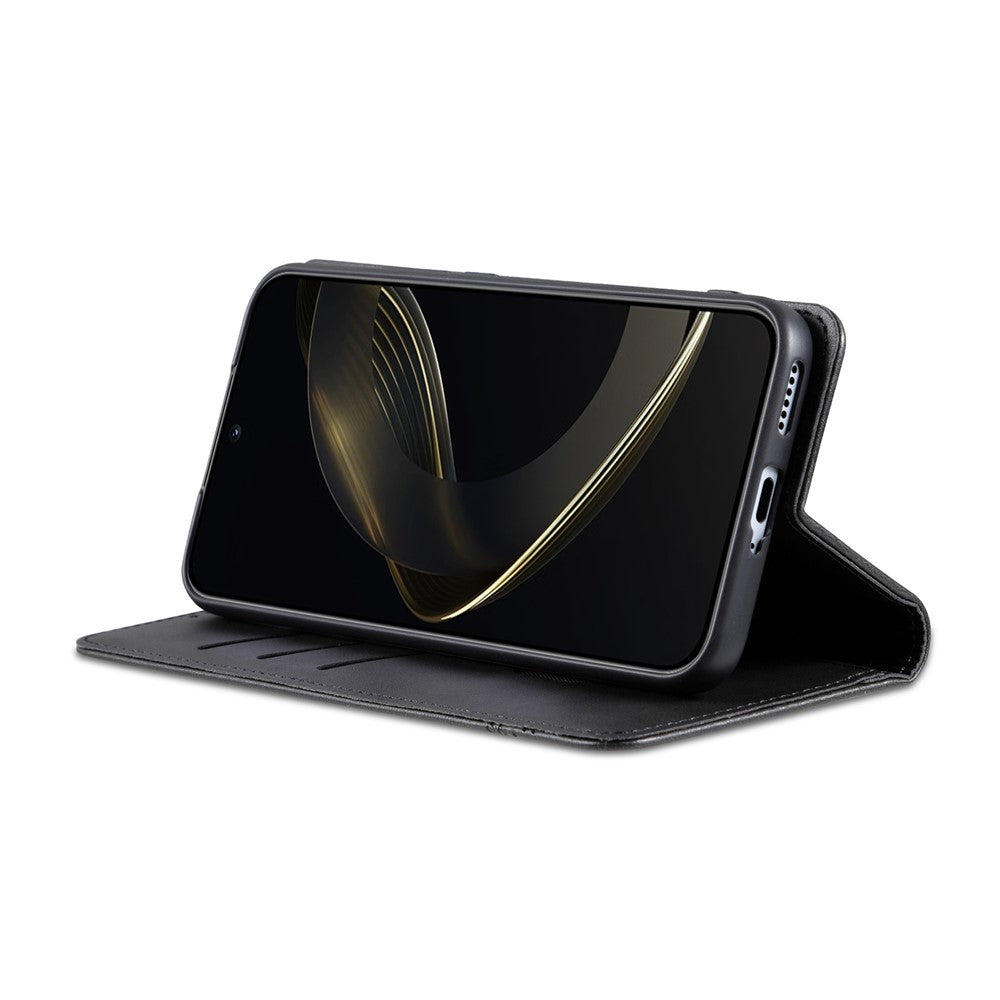 AZNS For Xiaomi 15T Case Cowhide Texture PU Leather Wallet Phone Cover