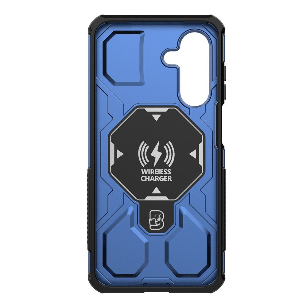 For Samsung Galaxy A26 5G Magnetic Case Rotating Metal Kickstand Shockproof PC + TPU Phone Back Cover