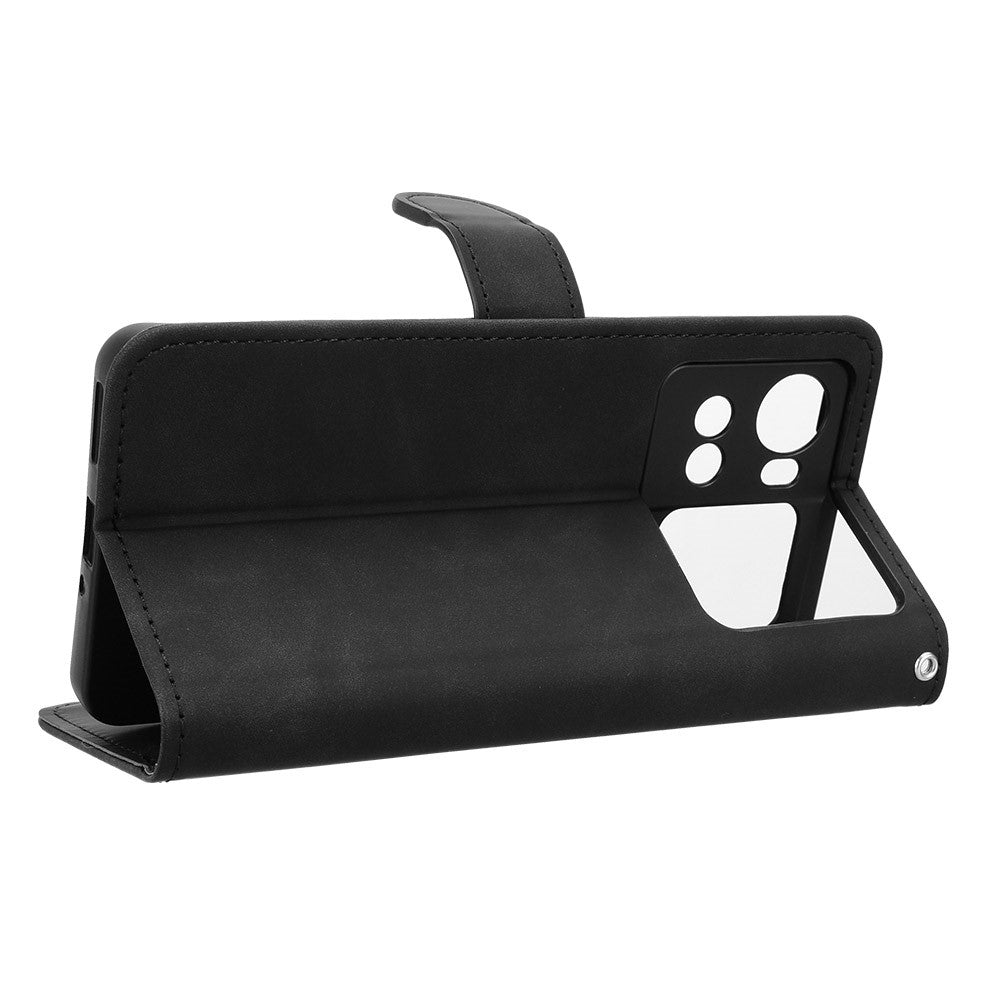 For Cubot X100 Leather Case Skin Feel Anti Drop Wallet Flip Phone Cover