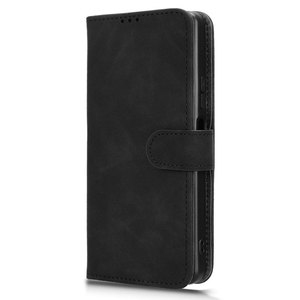 For Cubot X100 Leather Case Skin Feel Anti Drop Wallet Flip Phone Cover