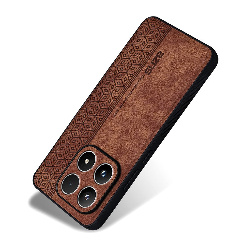 AZNS For Xiaomi 17 Case Protective PU Leather Covered TPU Phone Shell