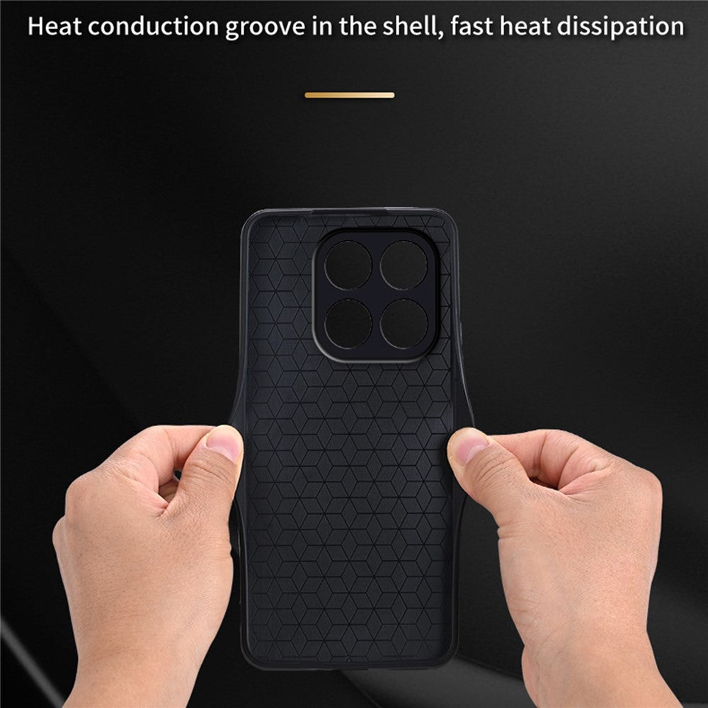 AZNS For Xiaomi 17 Case Protective PU Leather Covered TPU Phone Shell