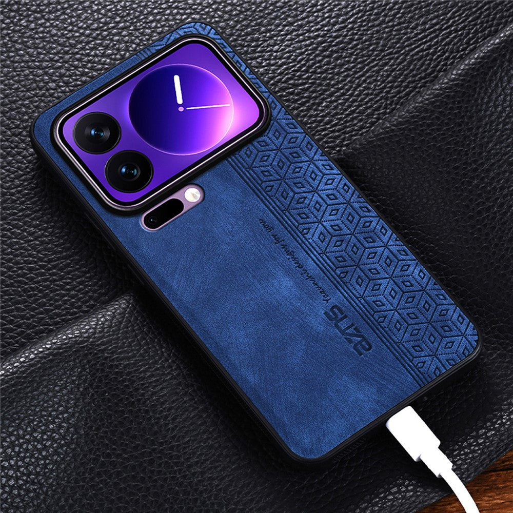 AZNS For Xiaomi 17 Pro Case Protective PU Leather Covered TPU Phone Shell