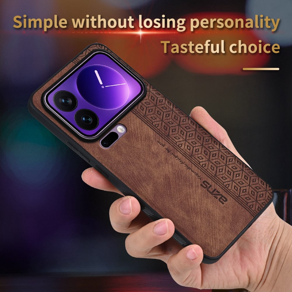 AZNS For Xiaomi 17 Pro Max Case Protective PU Leather Covered TPU Phone Shell