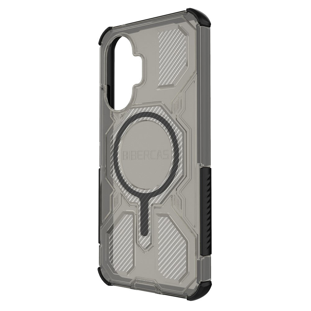 BIBERCAS J-16 Transparent Series For Xiaomi Redmi Turbo 4 Pro 5G  /  Poco F7 5G Case Compatible with MagSafe TPU + PC Phone Cover