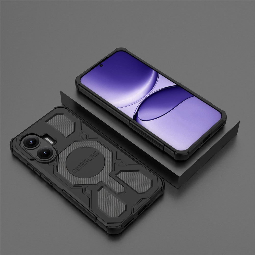 BIBERCAS J-16 Series For Xiaomi Redmi Turbo 4 Pro 5G  /  Poco F7 5G Case Compatible with MagSafe Anti Drop TPU + PC Phone Cover