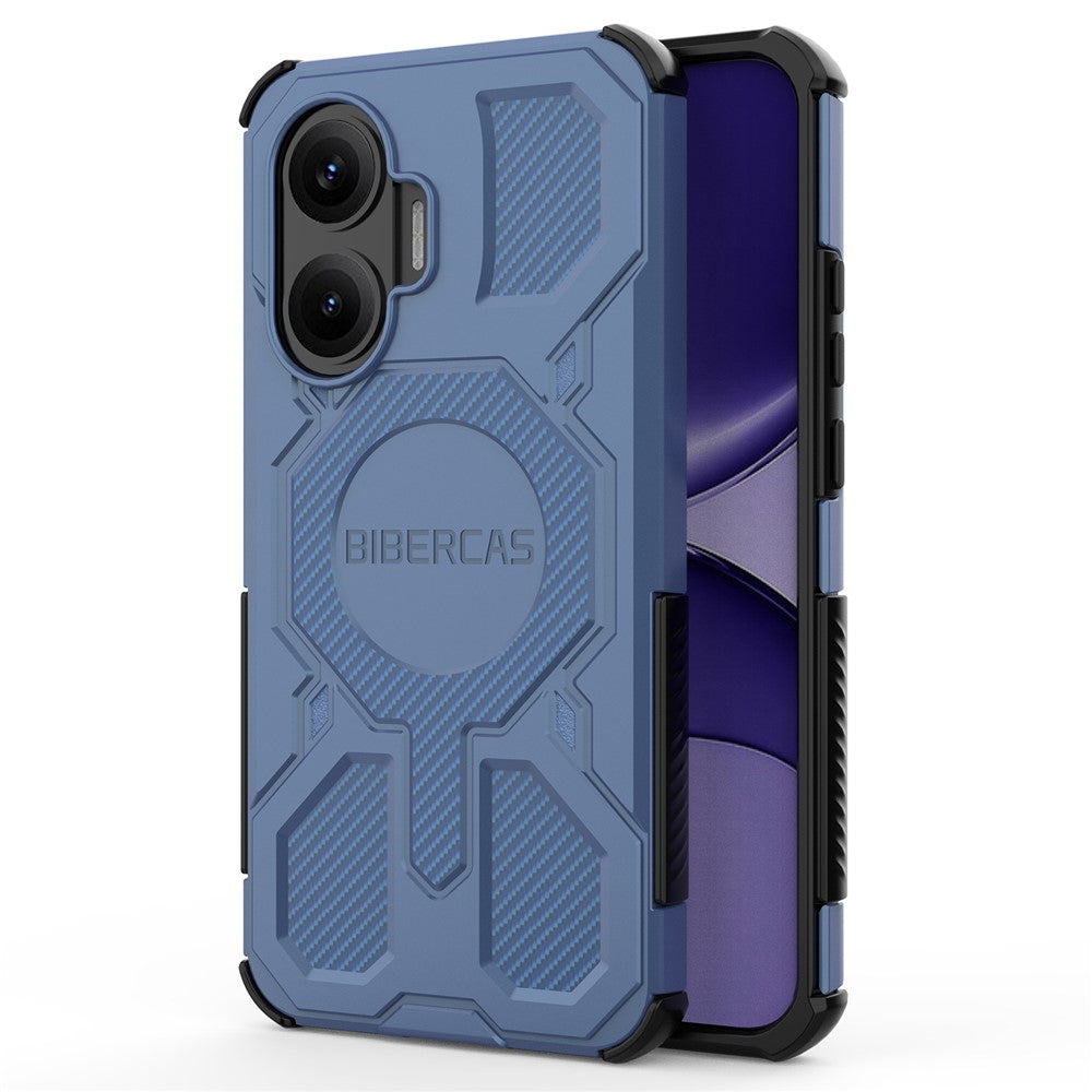 BIBERCAS J-16 Series For Xiaomi Redmi Turbo 4 Pro 5G  /  Poco F7 5G Case Compatible with MagSafe Anti Drop TPU + PC Phone Cover