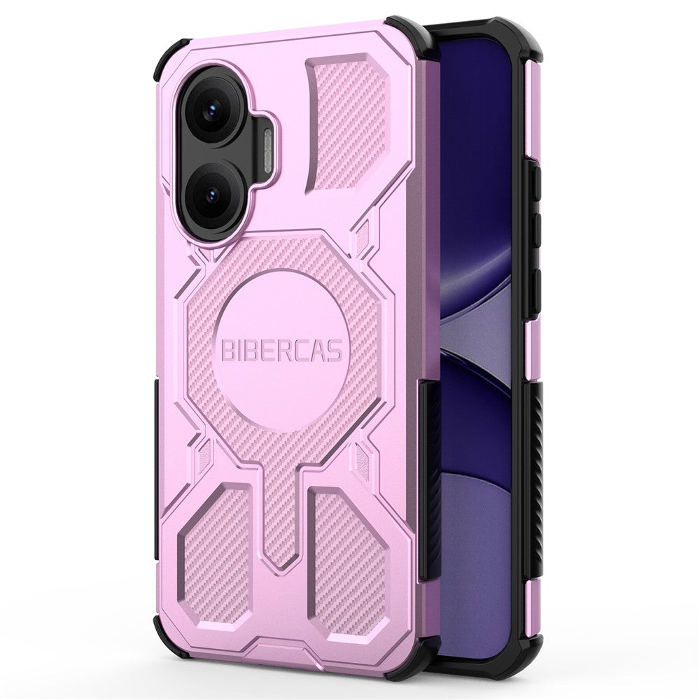 BIBERCAS J-16 Series For Xiaomi Redmi Turbo 4 Pro 5G  /  Poco F7 5G Case Compatible with MagSafe Anti Drop TPU + PC Phone Cover