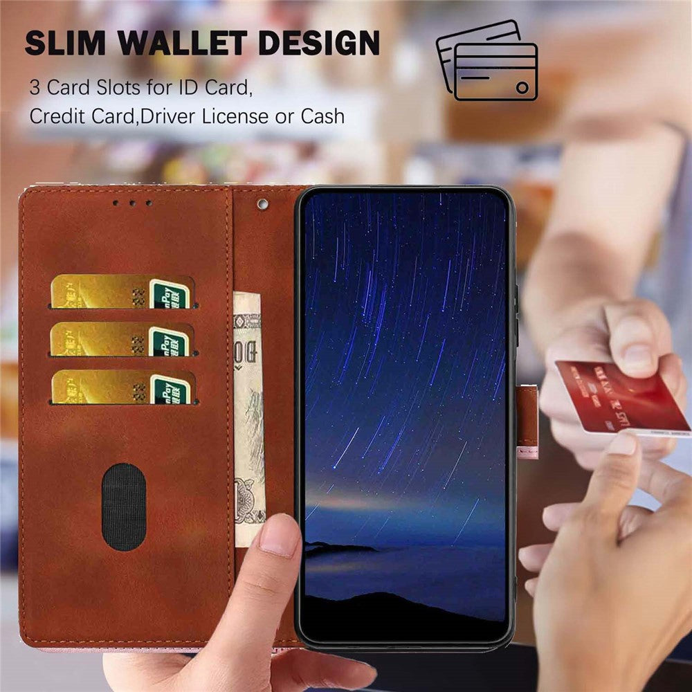 For Samsung Galaxy A35 5G Flip Case Cherry Blossom Pattern Leather Wallet Stand Phone Cover with Wrist Strap