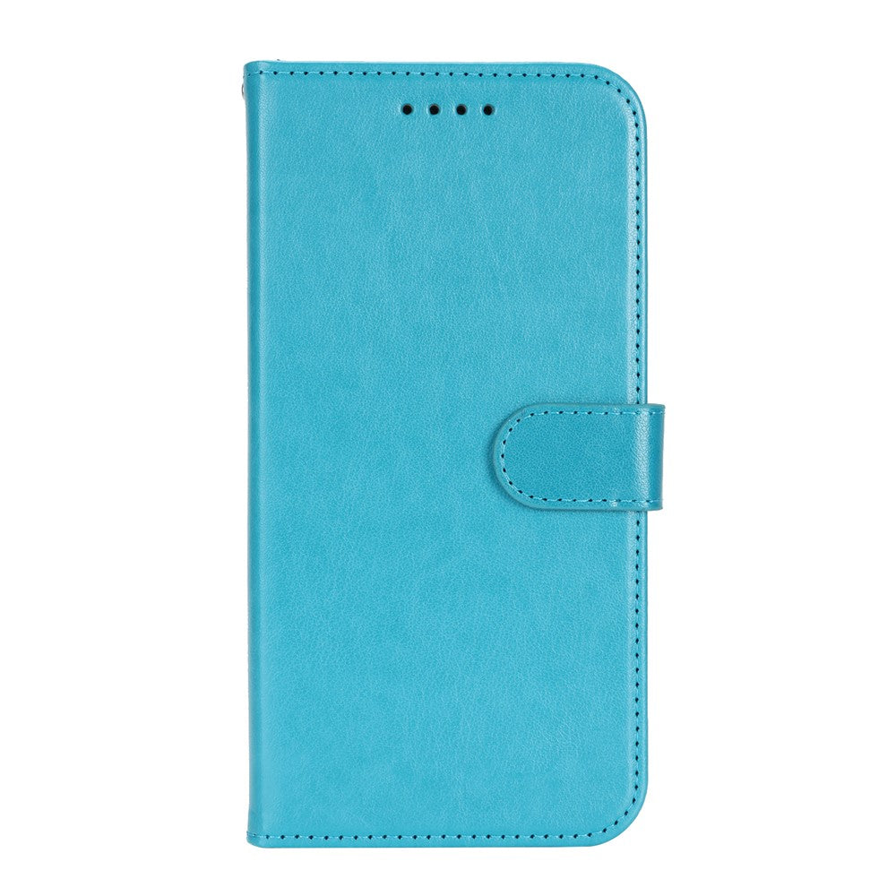 Étui portefeuille en cuir texturé R61 pour iPhone 17 Pro avec dragonne