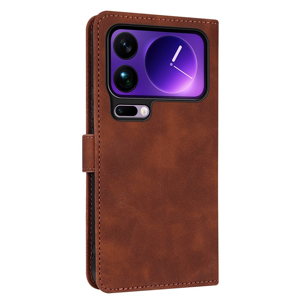 AZNS For Xiaomi 17 Pro Max Case PU Leather Wallet Phone Cover
