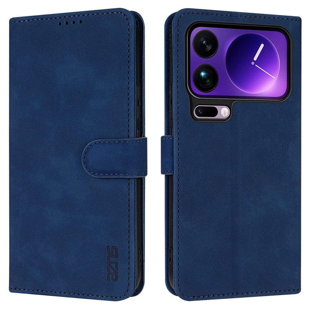 AZNS For Xiaomi 17 Pro Max Case PU Leather Wallet Phone Cover