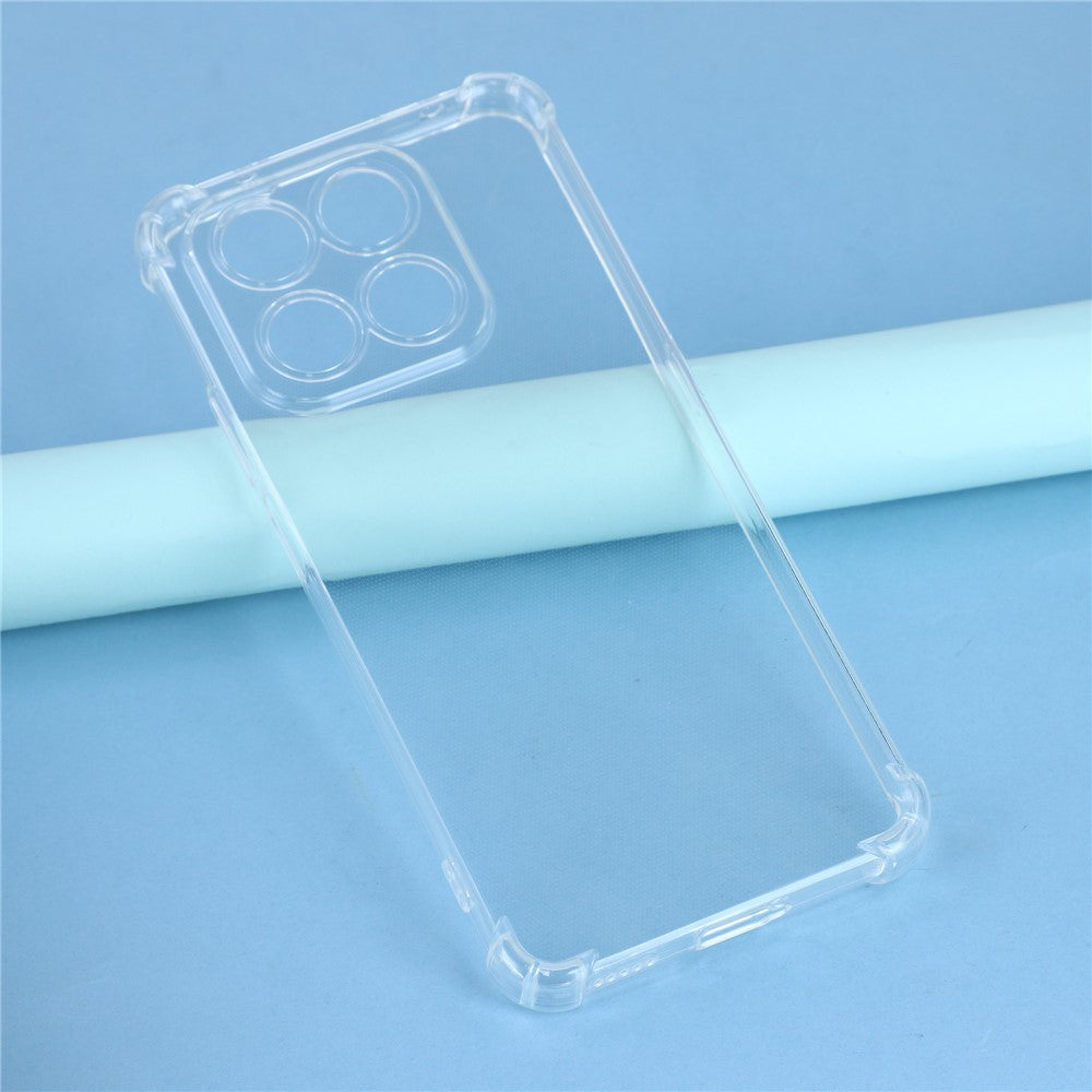 For Honor X7b 4G  /  400 Smart 5G Phone Case Reinforced Four Corner Anti-Drop Clear TPU Phone Cover