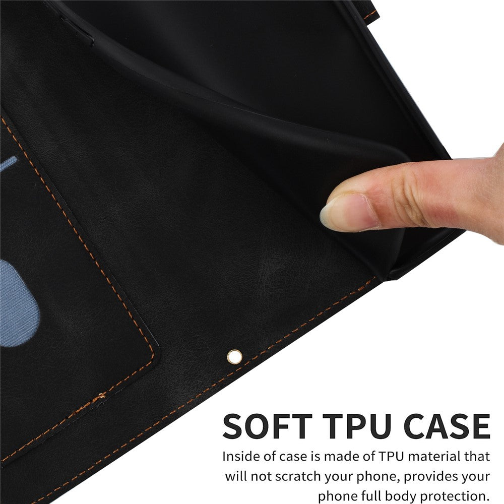 For Honor 400 Pro 5G (Global) Case PU Leather Floral Phone Cover with Card Slots