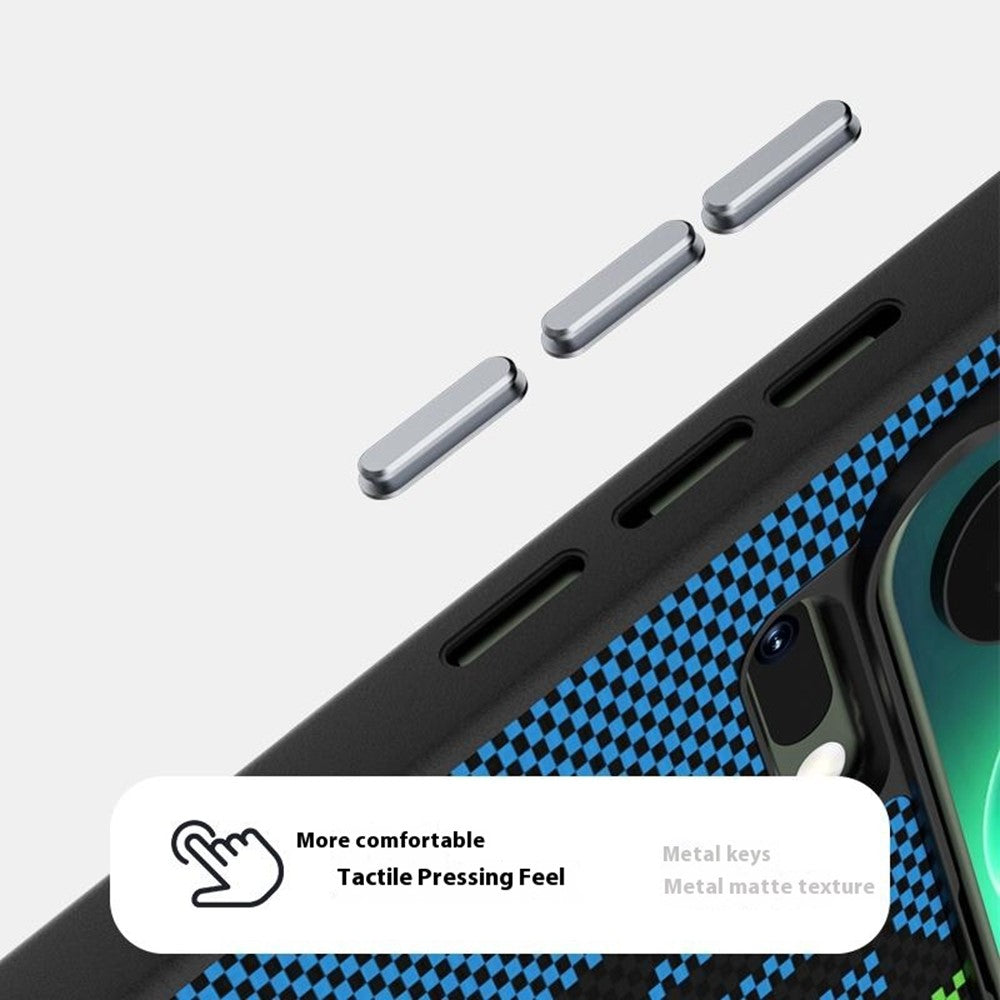 ABEEL For Xiaomi 17 Pro Max Case Compatible with MagSafe Printed PC TPU Aluminum Alloy Leather Phone Cover