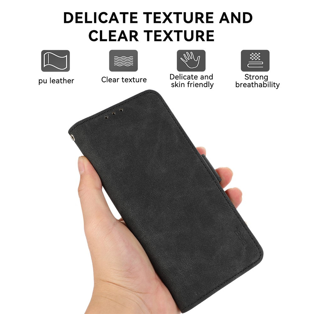 ABEEL For Xiaomi 17 Pro Max Case PU Leather Folio Stand View RFID Blocking Phone Cover