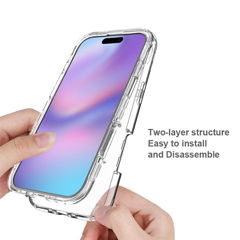 For iPhone Air Case PC + TPU Gradient Color Mobile Phone Cover