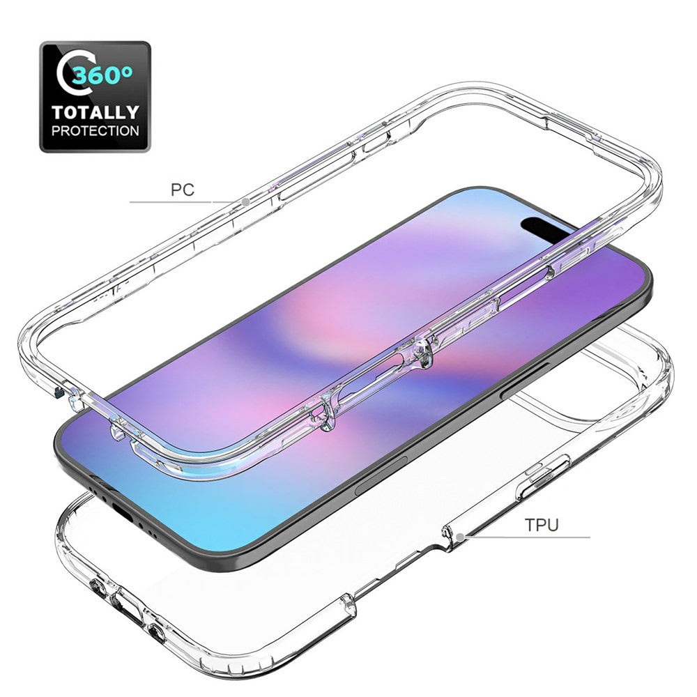 For iPhone Air Case PC + TPU Gradient Color Mobile Phone Cover