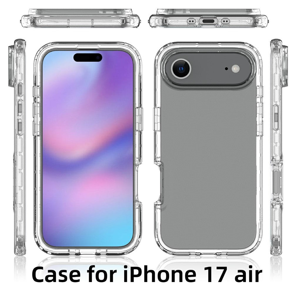 For iPhone Air Case PC + TPU Gradient Color Mobile Phone Cover