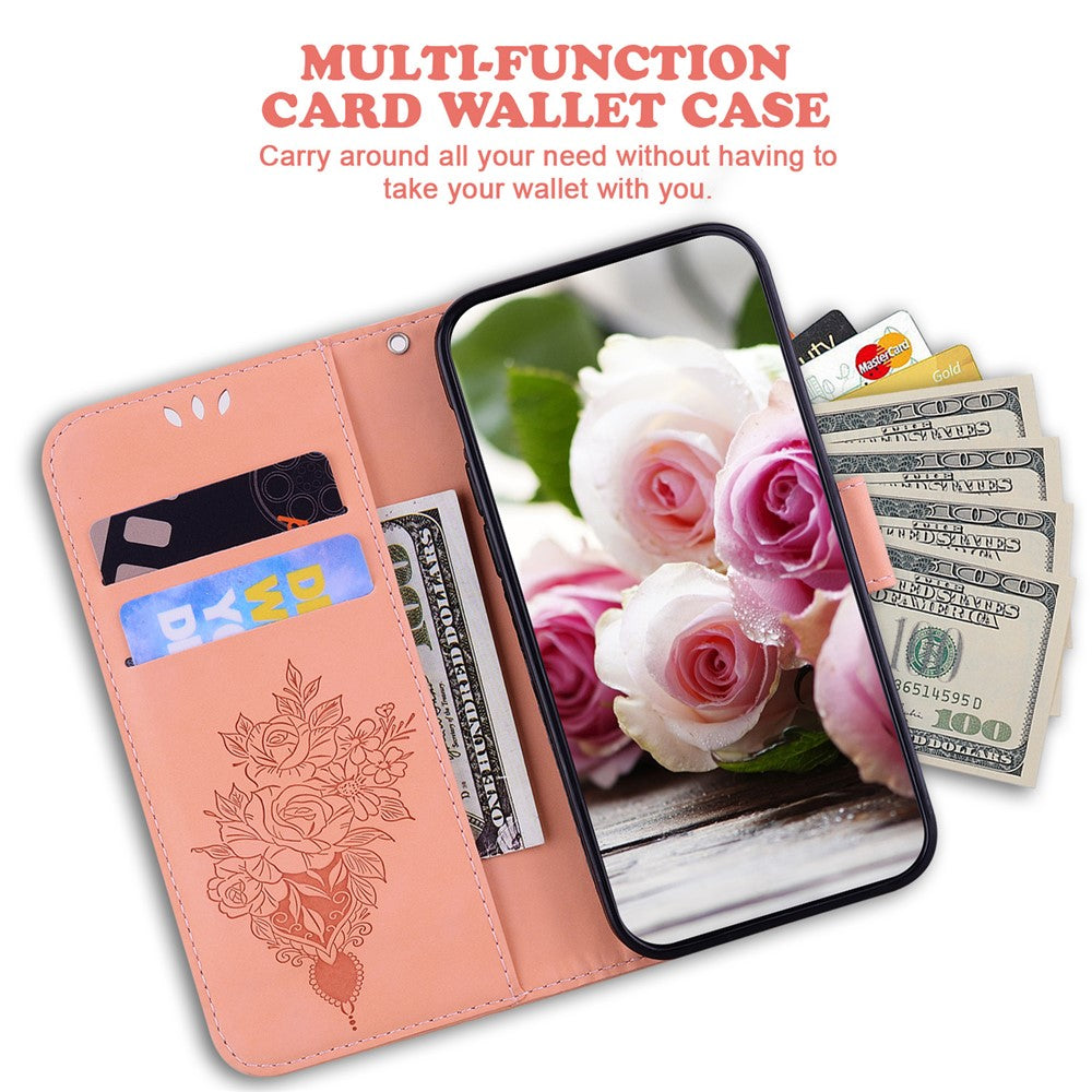 For Honor 400 Smart 5G / 4G / X7d 4G Case Butterfly Flower Imprint PU Leather Wallet Phone Cover with Strap