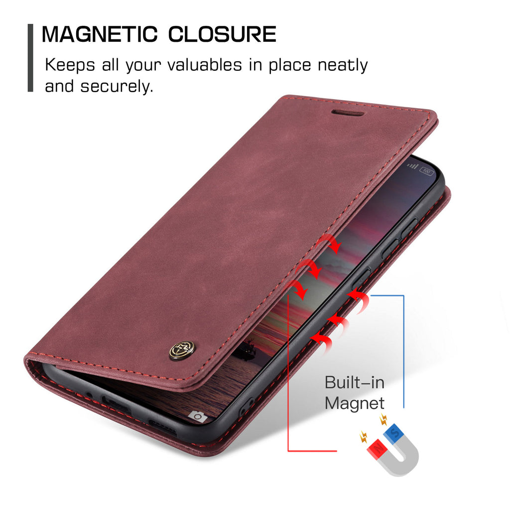 For Xiaomi 15 Pro Wallet Case CASEME 013 Series PU Leather Phone Cover Stand