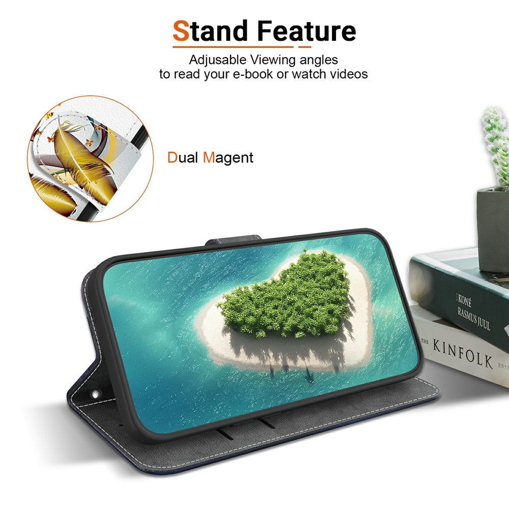 For Motorola Moto G06 4G Case Pattern Printing Leather Flip Wallet Phone Cover with Lanyard