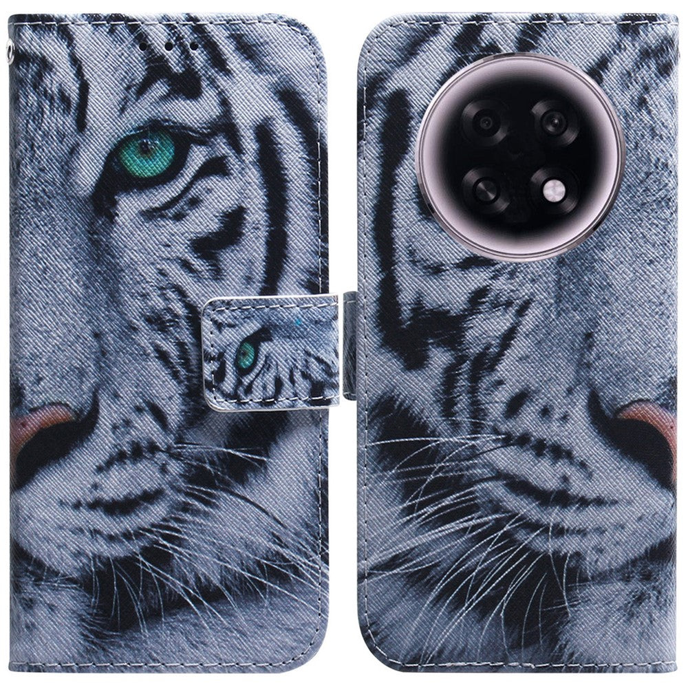 For Oppo F31 Pro+ 5G  /  A6 GT 5G Wallet Case Pattern Print Leather Phone Cover