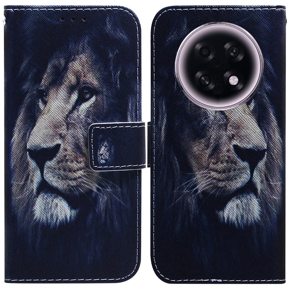 For Oppo F31 Pro+ 5G  /  A6 GT 5G Wallet Case Pattern Print Leather Phone Cover