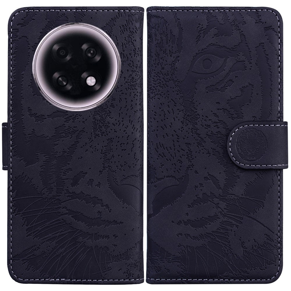 For Oppo F31 Pro+ 5G  /  A6 GT 5G Case Tiger Imprint Leather Wallet Phone Cover