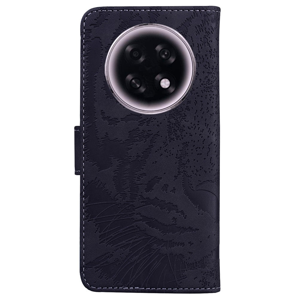 For Oppo F31 Pro+ 5G  /  A6 GT 5G Case Tiger Imprint Leather Wallet Phone Cover