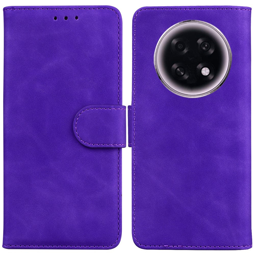 For Oppo F31 Pro+ 5G  /  A6 GT 5G Case Solid Color Leather Wallet Phone Cover