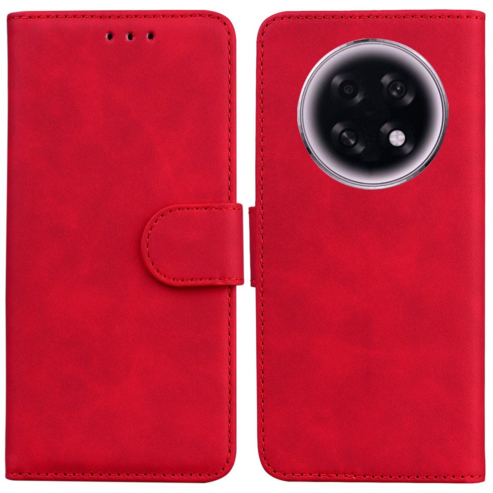 For Oppo F31 Pro+ 5G  /  A6 GT 5G Case Solid Color Leather Wallet Phone Cover