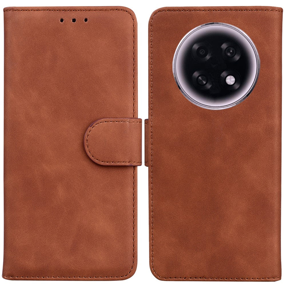 For Oppo F31 Pro+ 5G  /  A6 GT 5G Case Solid Color Leather Wallet Phone Cover