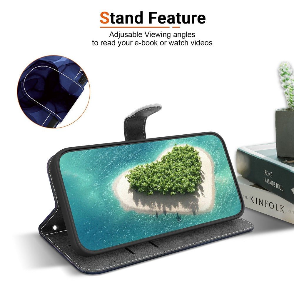 For Oppo F31 Pro+ 5G  /  A6 GT 5G Wallet Case Pattern Printing Leather Stand Phone Cover with Strap