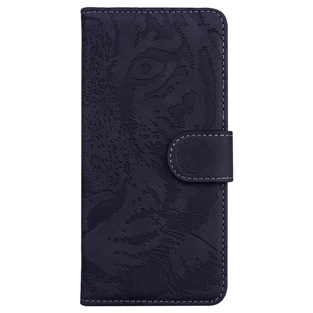 For Realme 15T 5G Case Tiger Imprint Leather Wallet Phone Cover