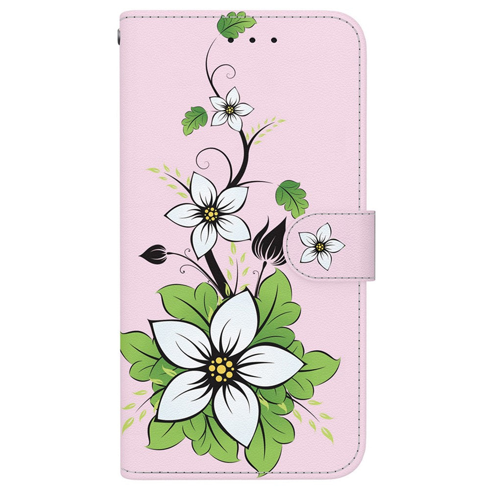 For Samsung Galaxy S26 / S26 Pro Wallet Phone Case Anti-Drop Pattern Printing Leather Flip Cover with Strap