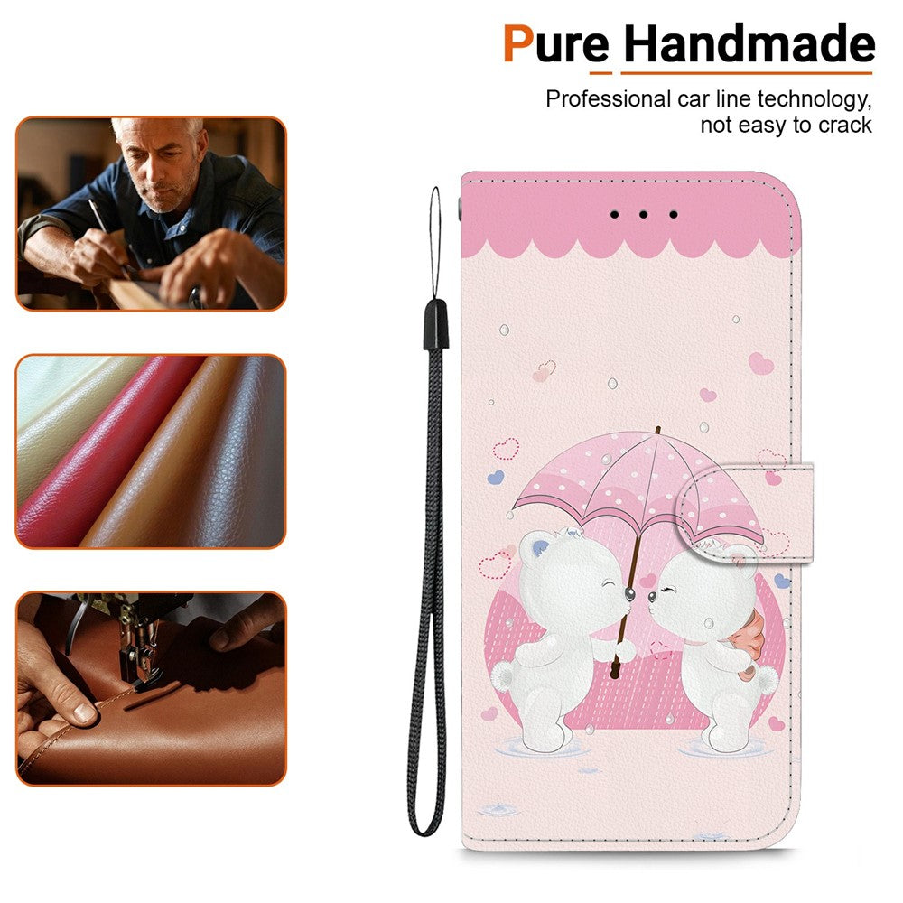 For Samsung Galaxy S26 / S26 Pro Case Pattern Printing Leather Flip Wallet Phone Cover with Lanyard