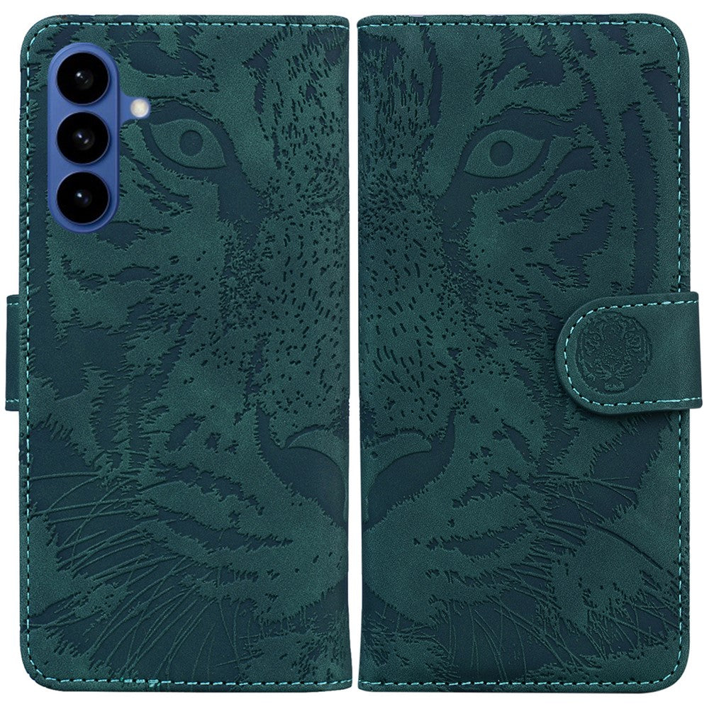 For Samsung Galaxy S26 / S26 Pro Case Tiger Imprint Leather Wallet Phone Cover