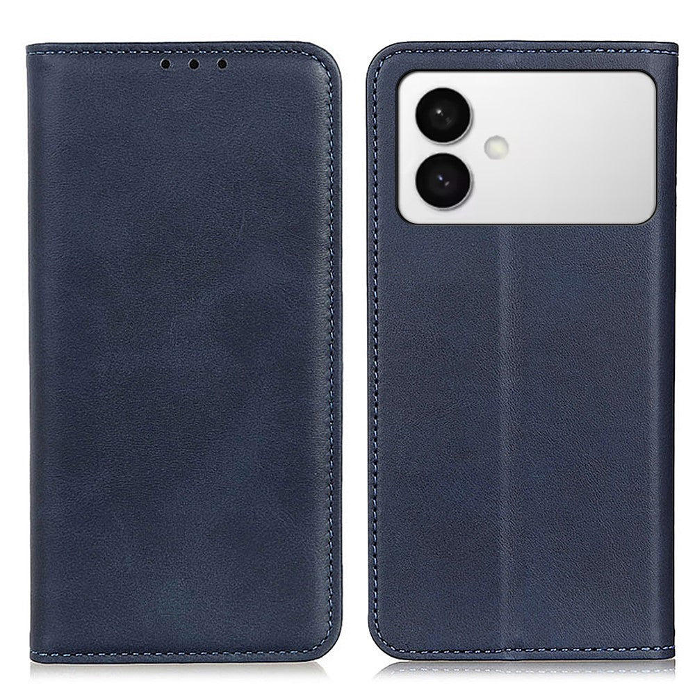 For Samsung Galaxy S26 Edge Case Split Leather Flip Wallet Phone Cover